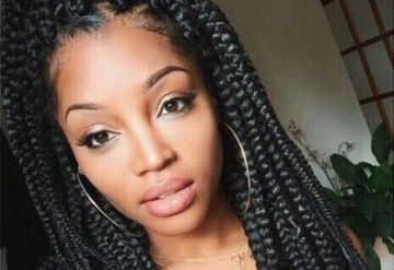 Triangle Jumbo Box Braids